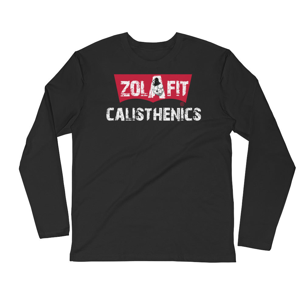Men's Fitted Long Sleeve Shirt - ZolaFit