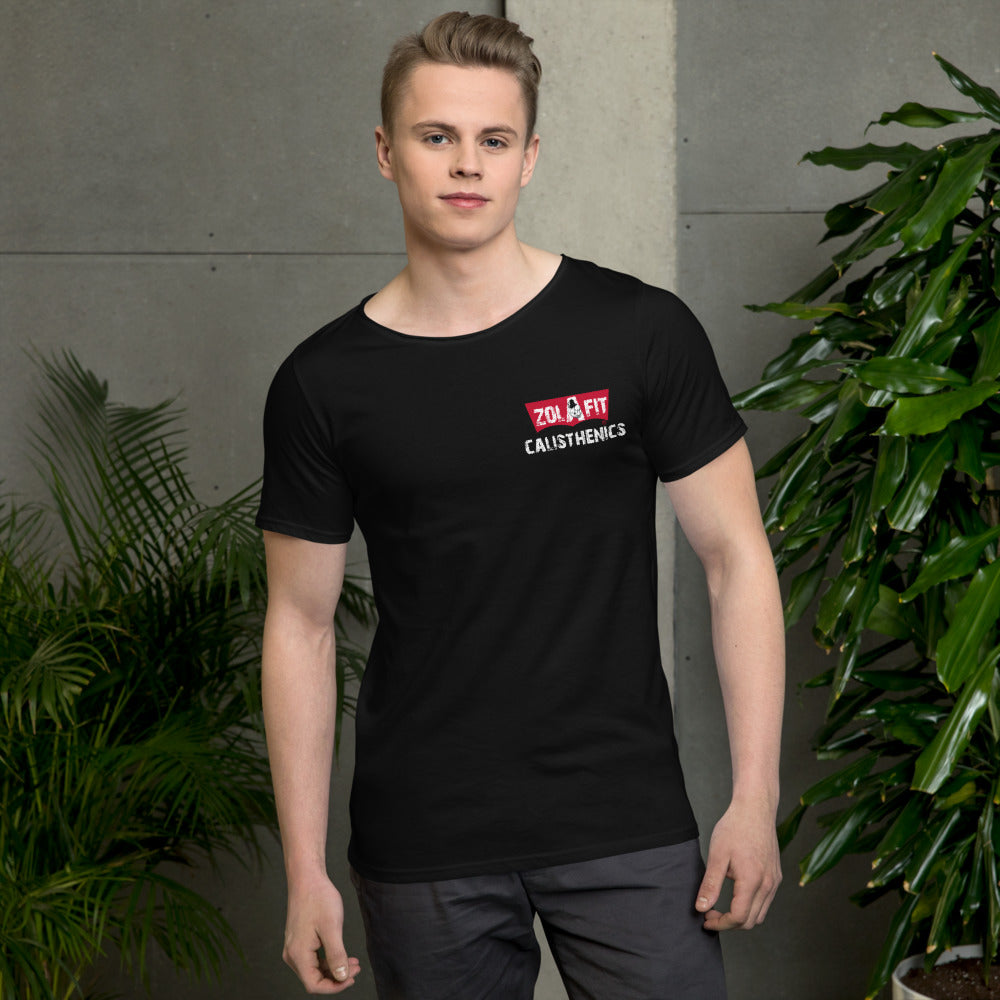 Men's Raw Neck Tee - ZolaFit