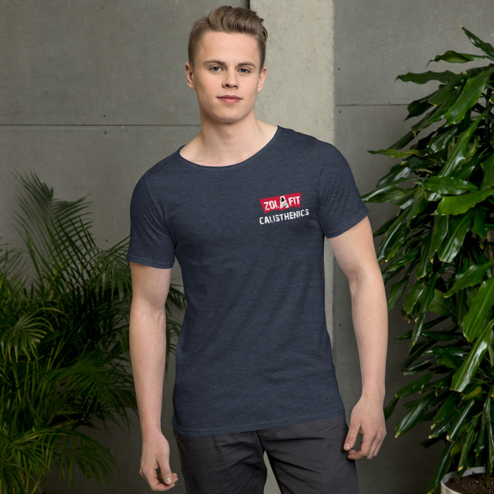 Men's Raw Neck Tee - ZolaFit